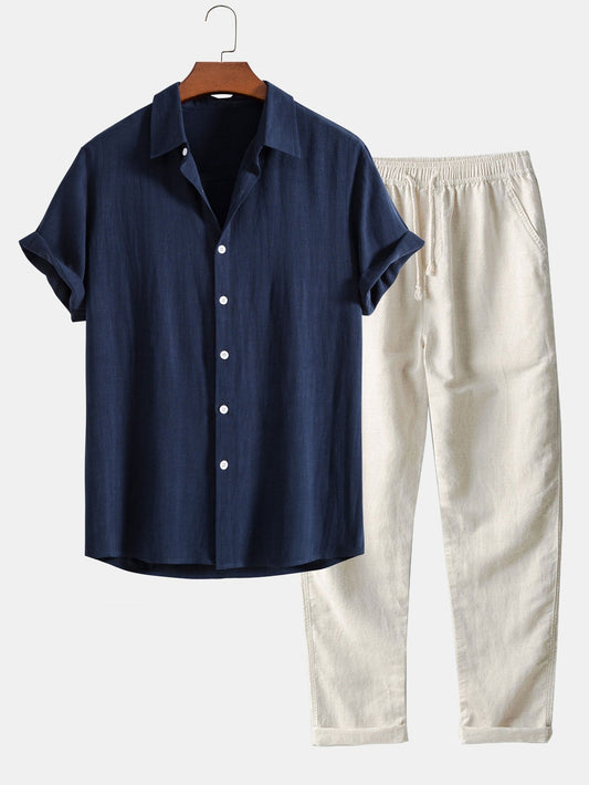 Óscar — Conjunto Camisa y Pantalón Fluido