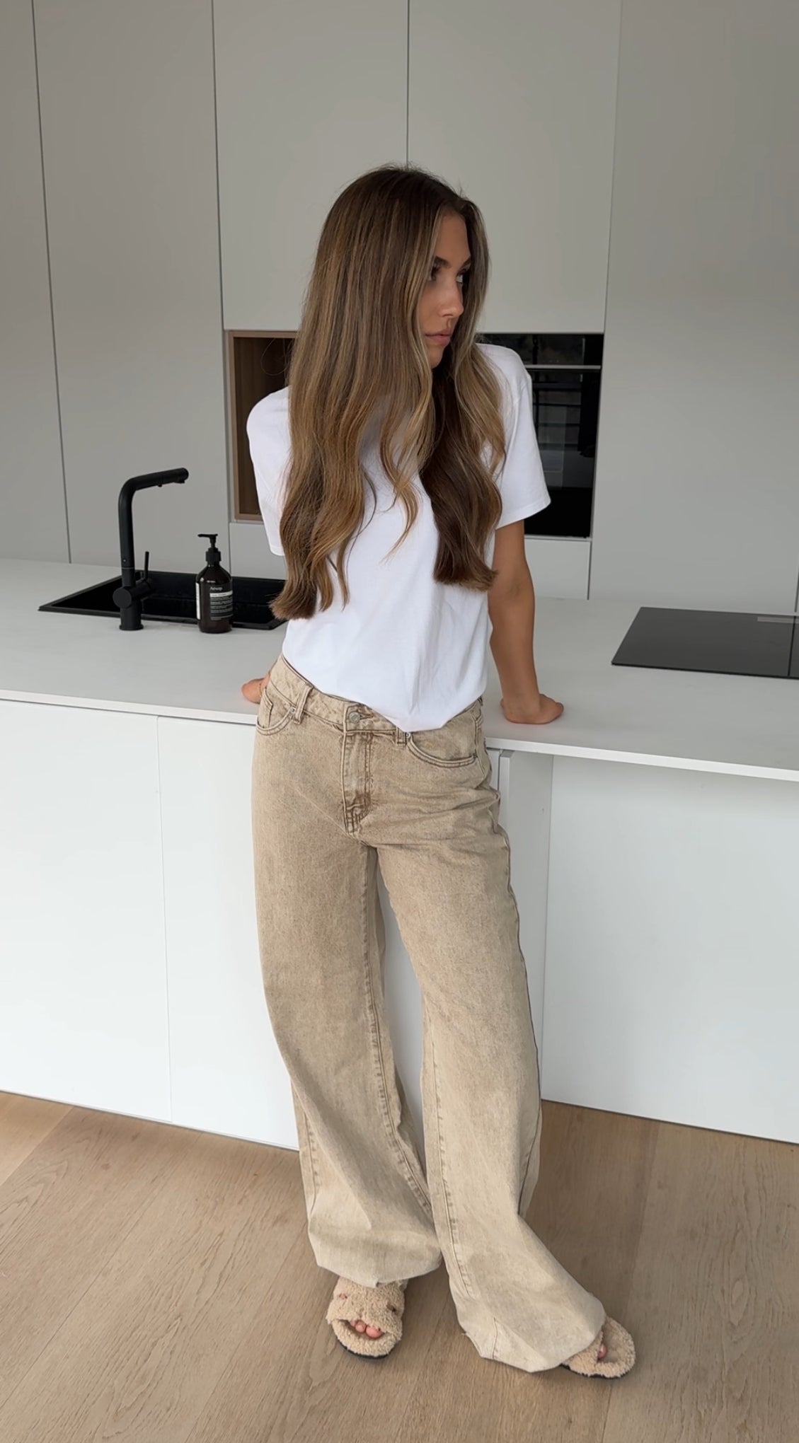 Andrea — Vaquero Wide Leg Caramelo