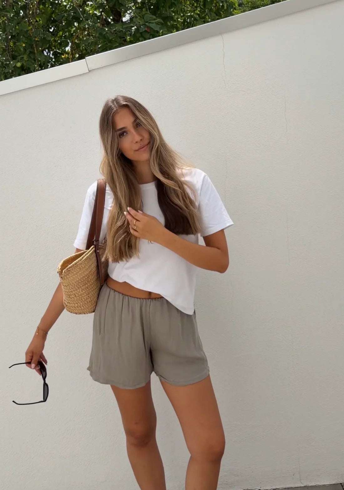 Rocío — Short Satinado