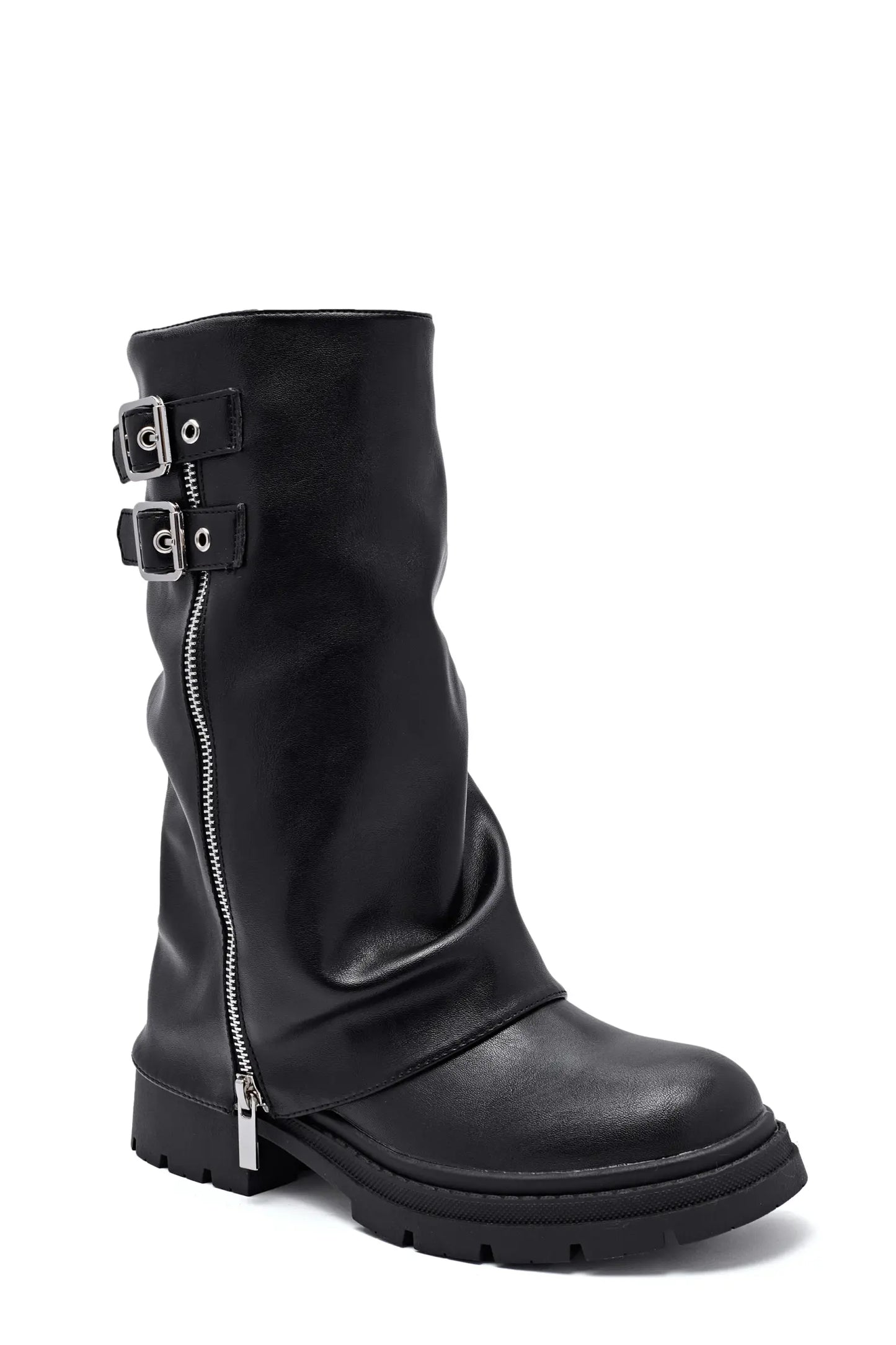 Abril — Botas Track con Cremallera