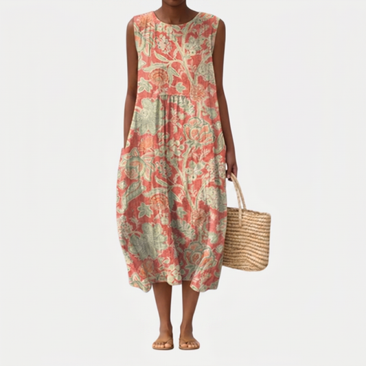 Adele — Vestido Midi Floral