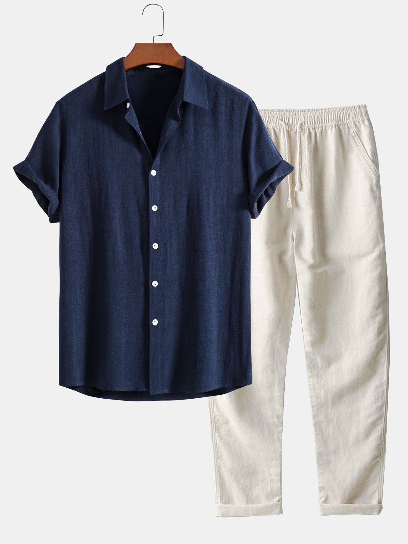Óscar — Conjunto Camisa y Pantalón Fluido