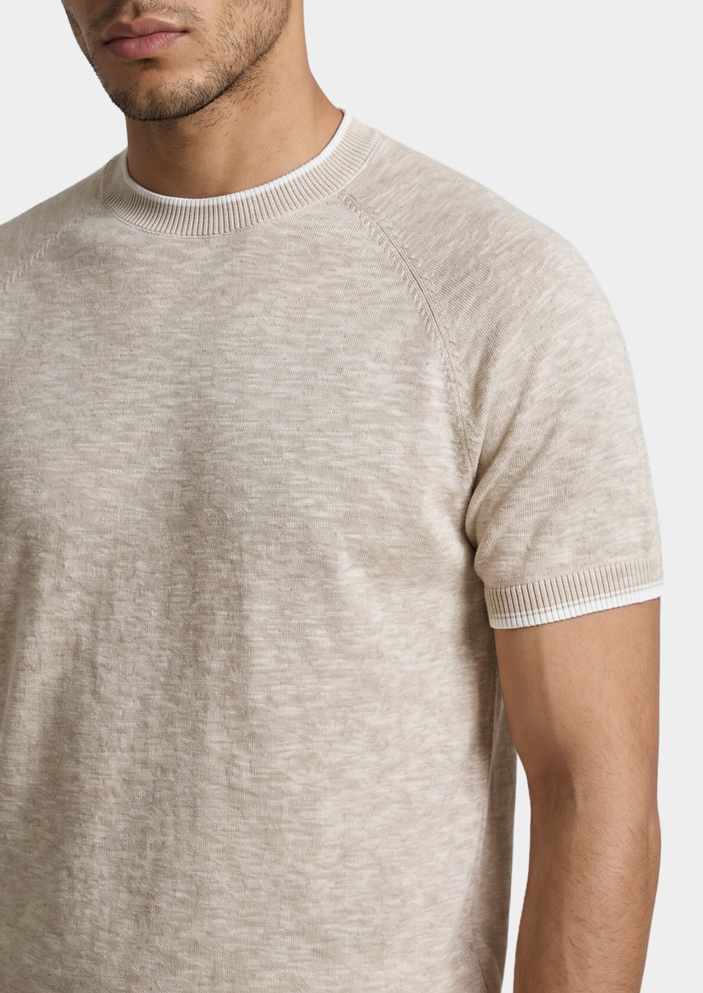 Álex — Camiseta Punto Ribete Contraste
