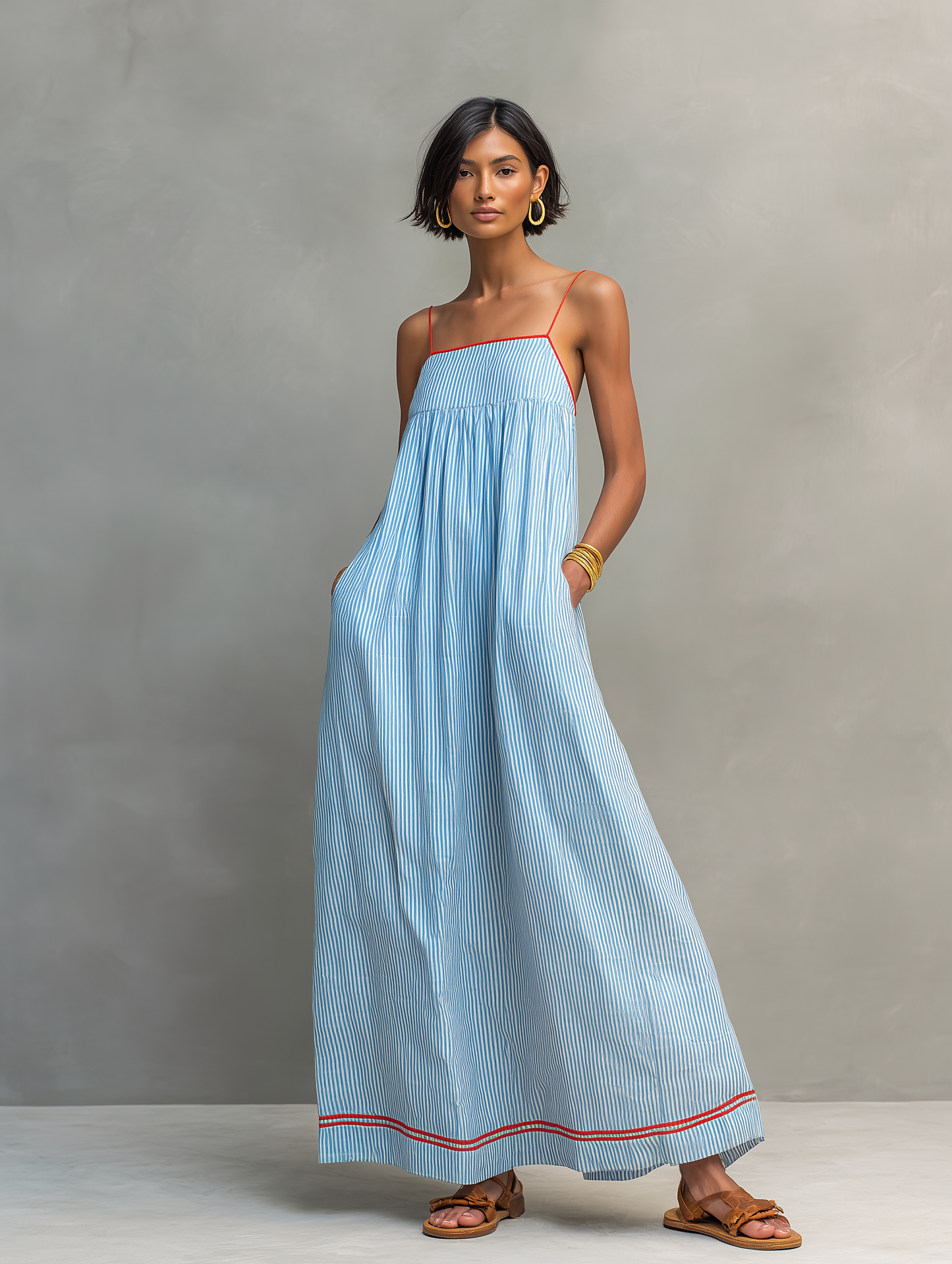 Marelia — Vestido Largo Fluido