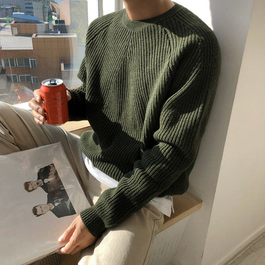 Javier — Jersey Punto Cuello Redondo