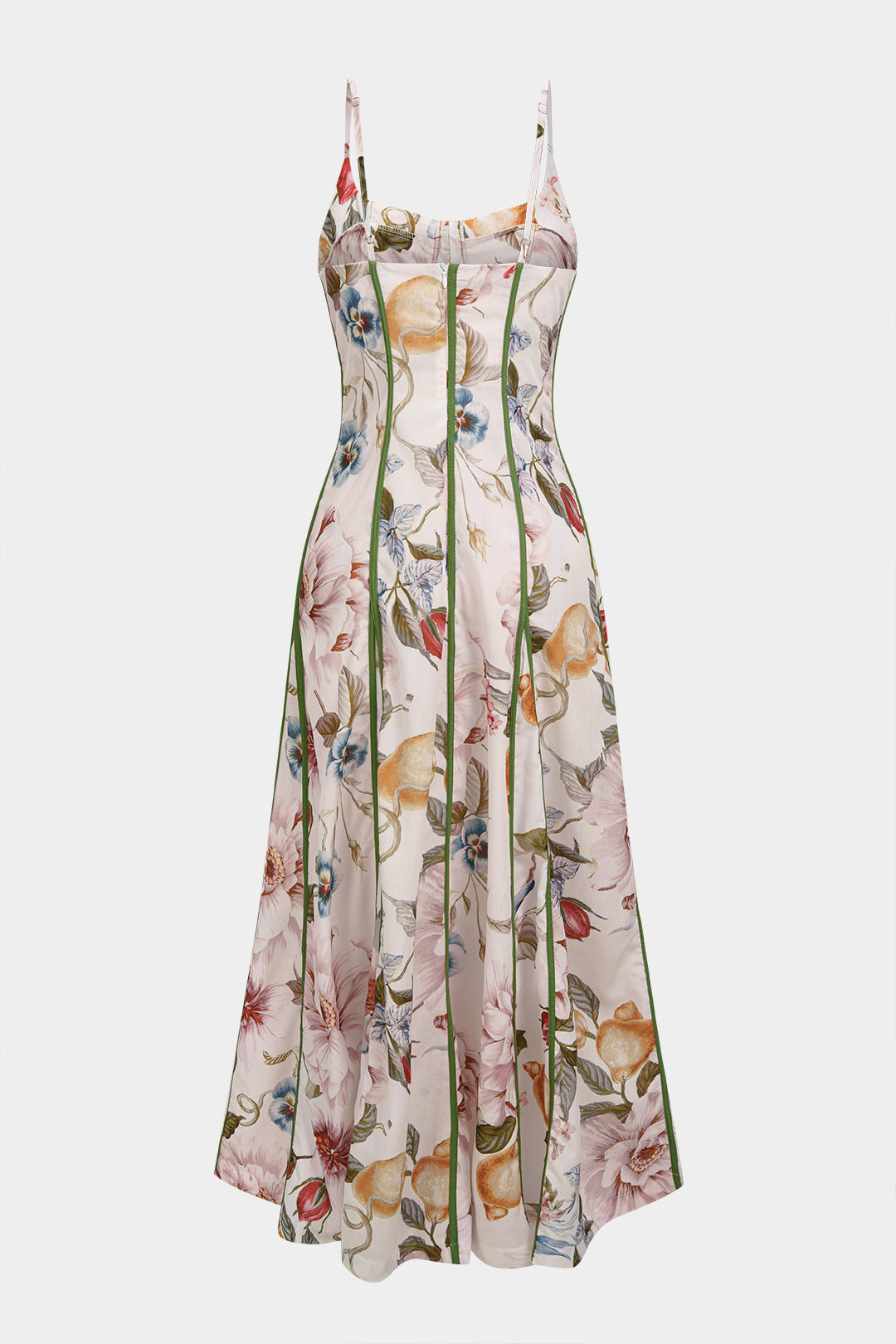 Lea — Vestido Corsé Estampado Floral