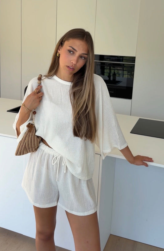 Marta — Conjunto Top Oversize y Short