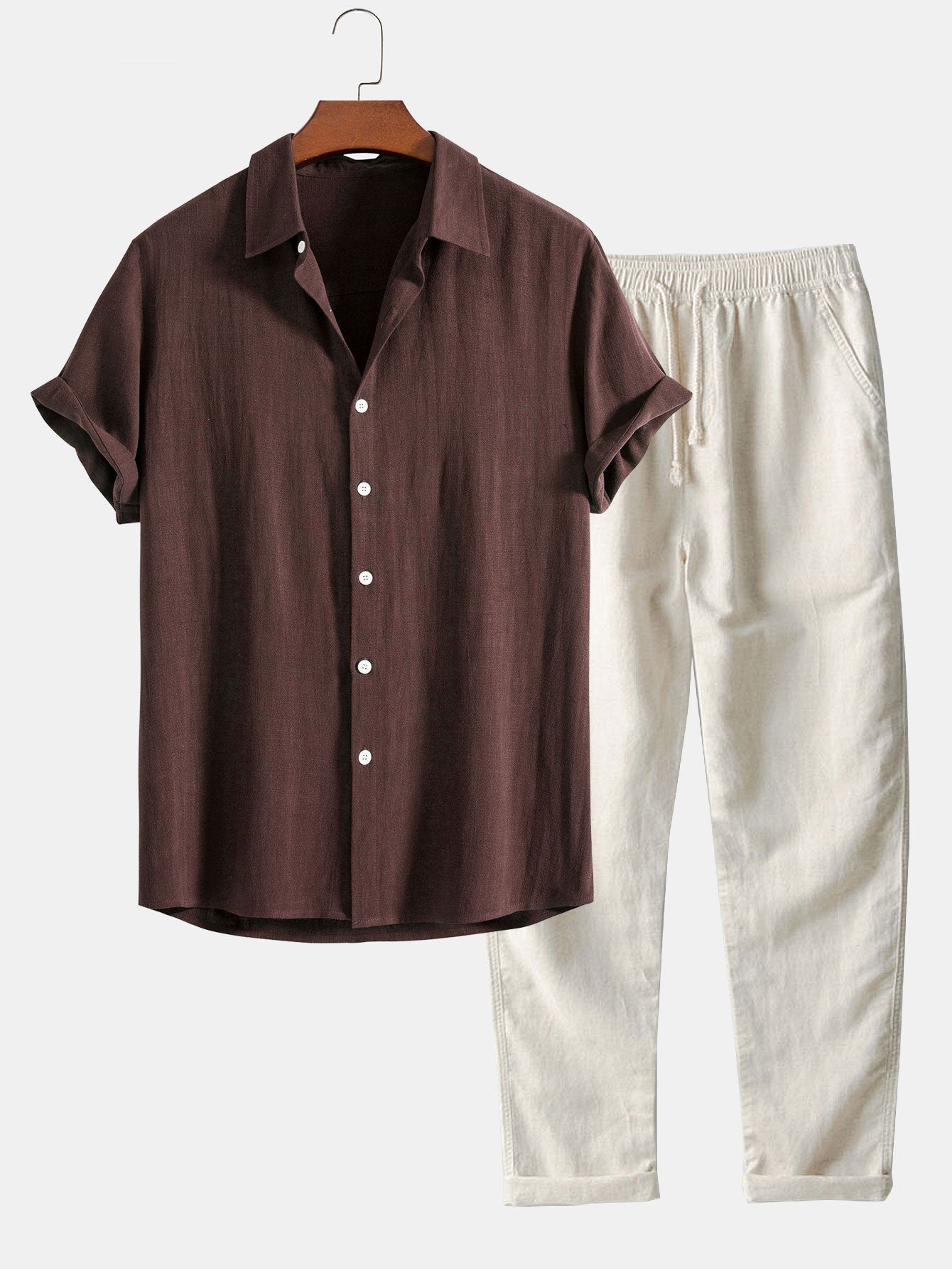 Óscar — Conjunto Camisa y Pantalón Fluido