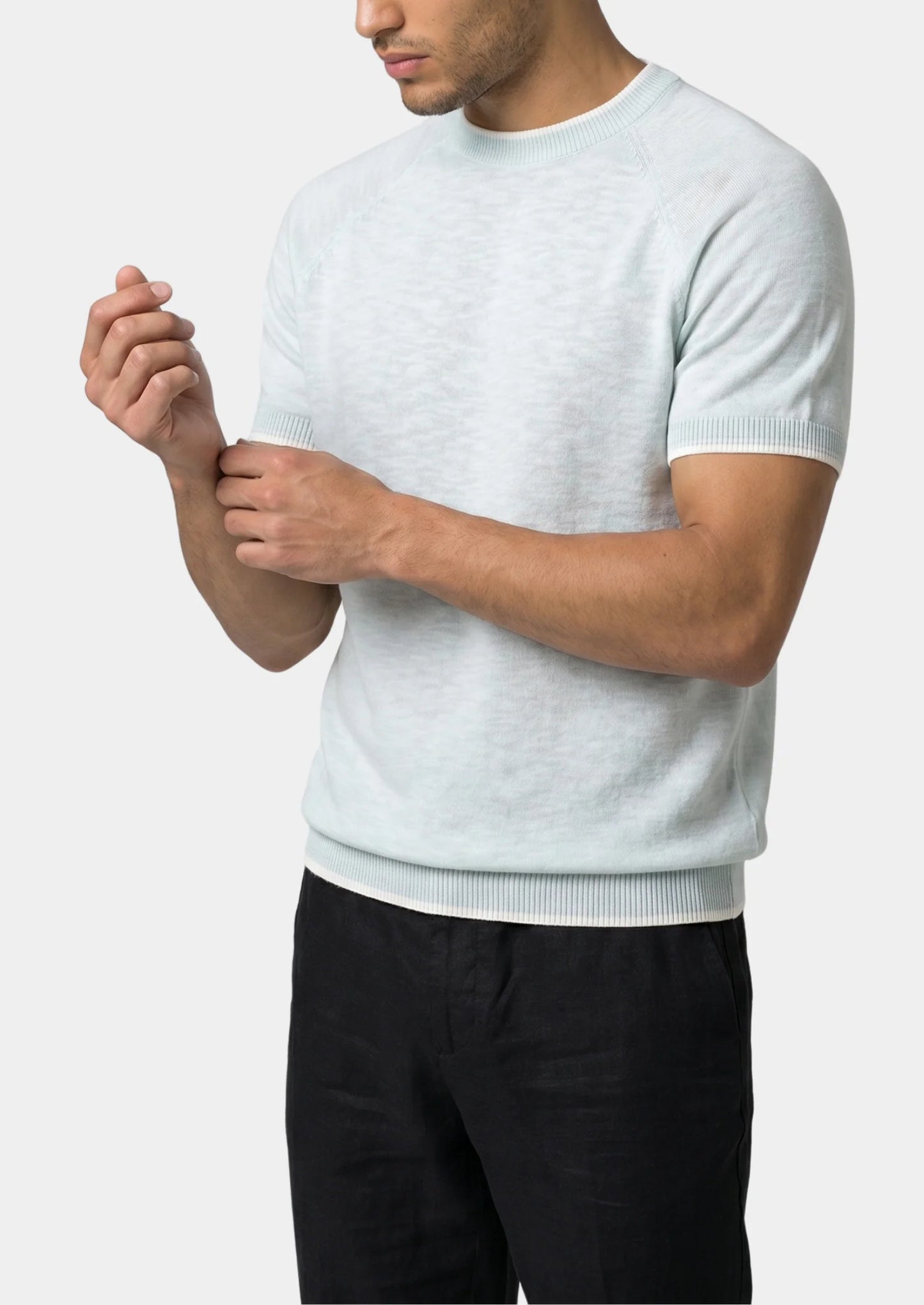 Álex — Camiseta Punto Ribete Contraste