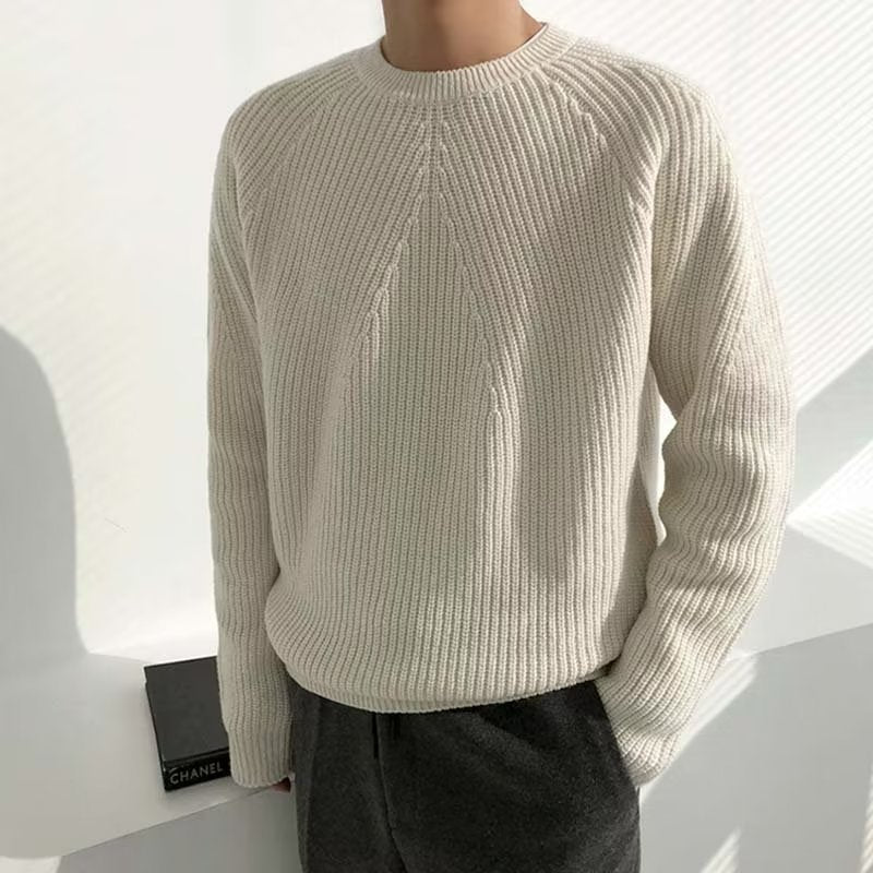 Javier — Jersey Punto Cuello Redondo