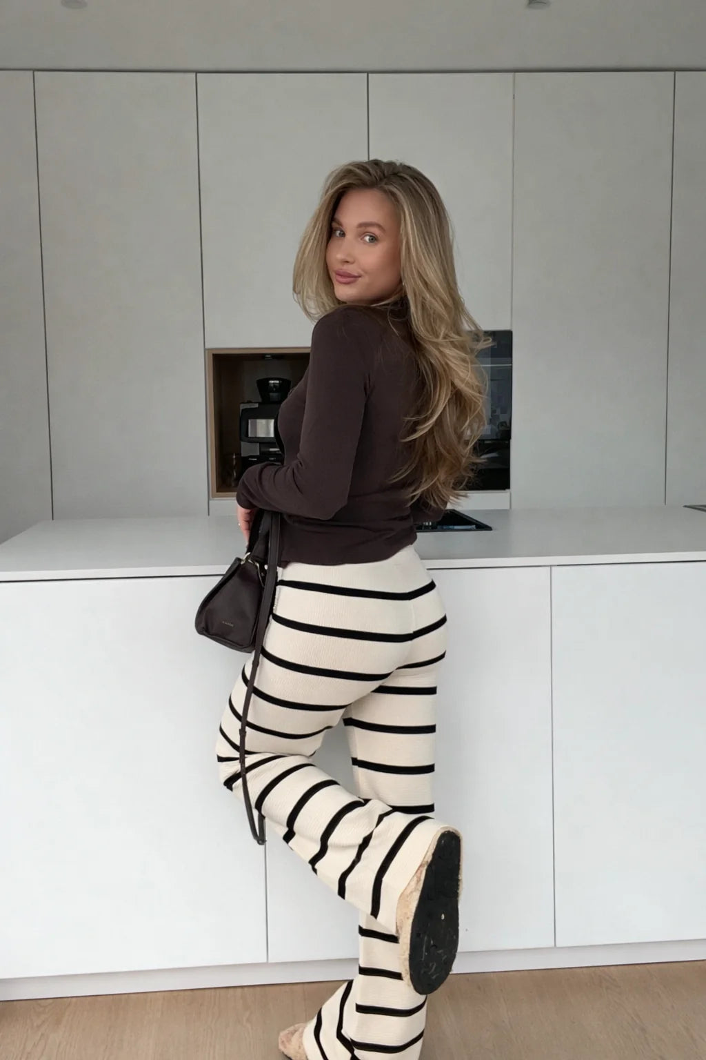 Beatriz — Pantalón Rayas Wide Leg