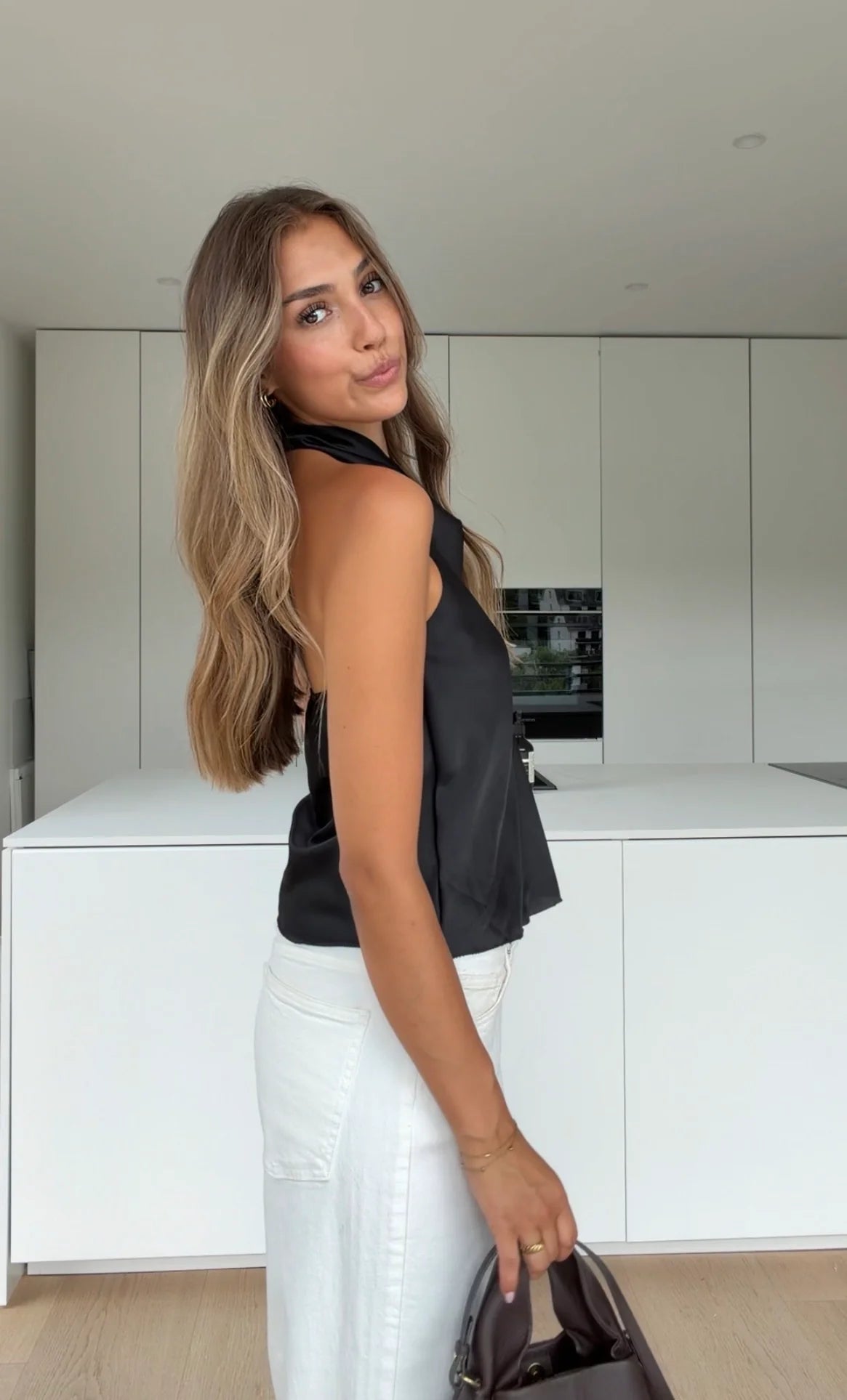 Carmen — Top Satinado Halter