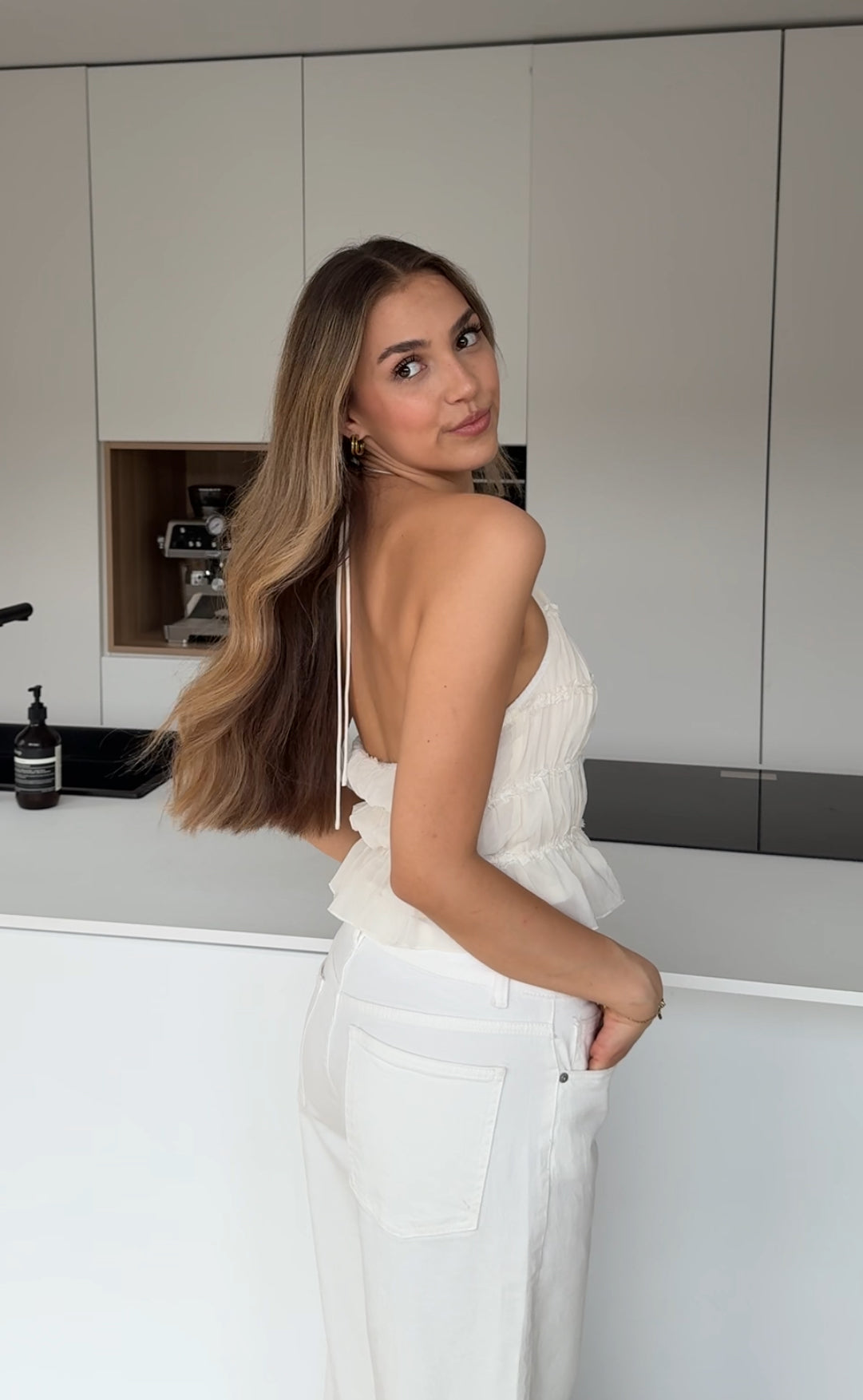 Irene — Top Volante Crudo