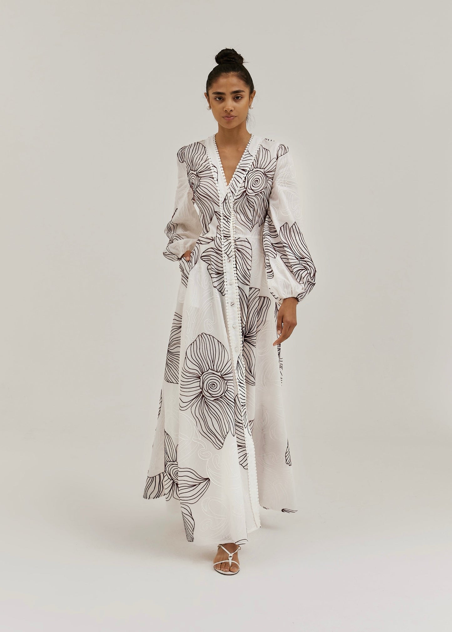 Valentina — Vestido Corsé Estampado Floral