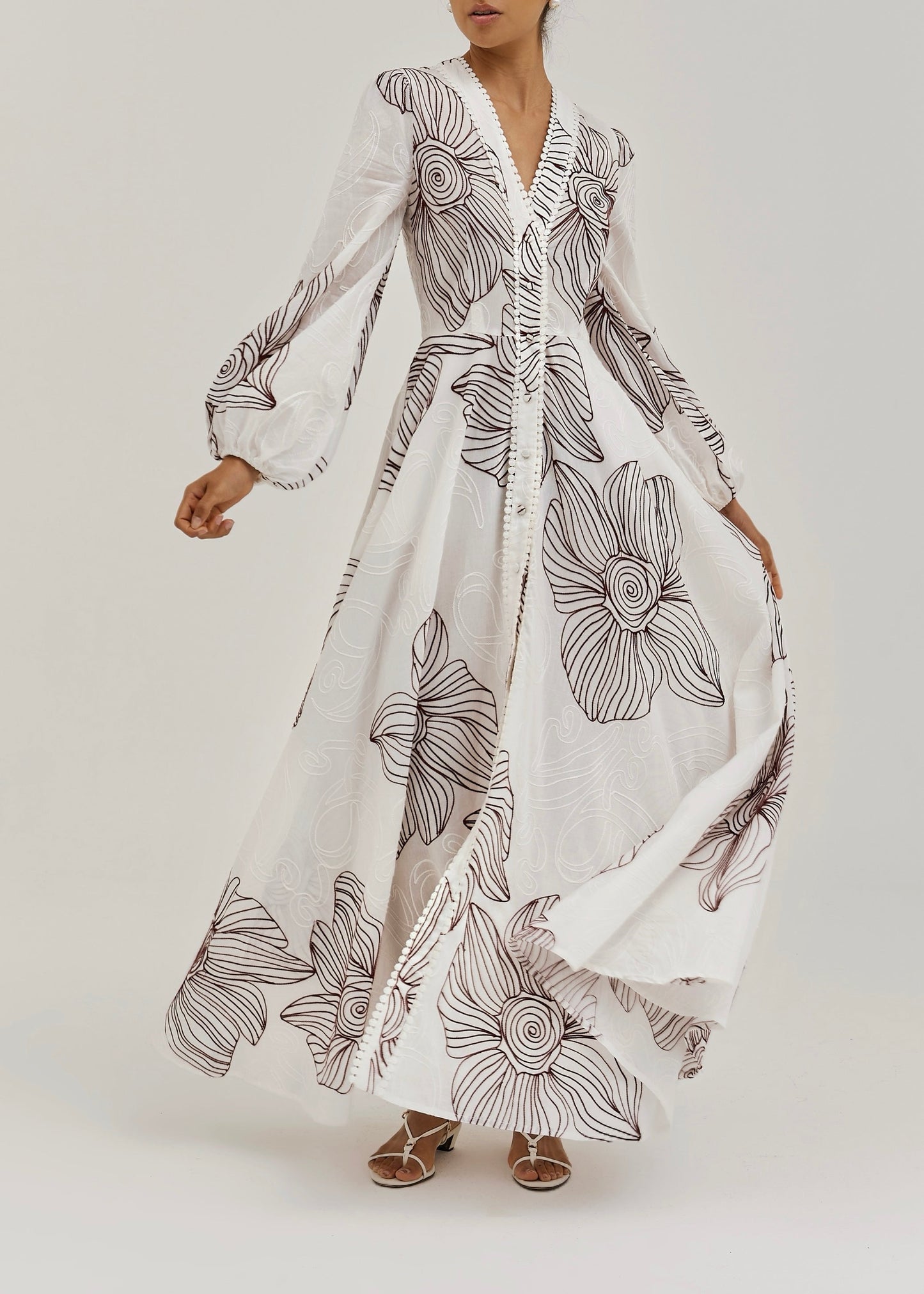 Valentina — Vestido Corsé Estampado Floral