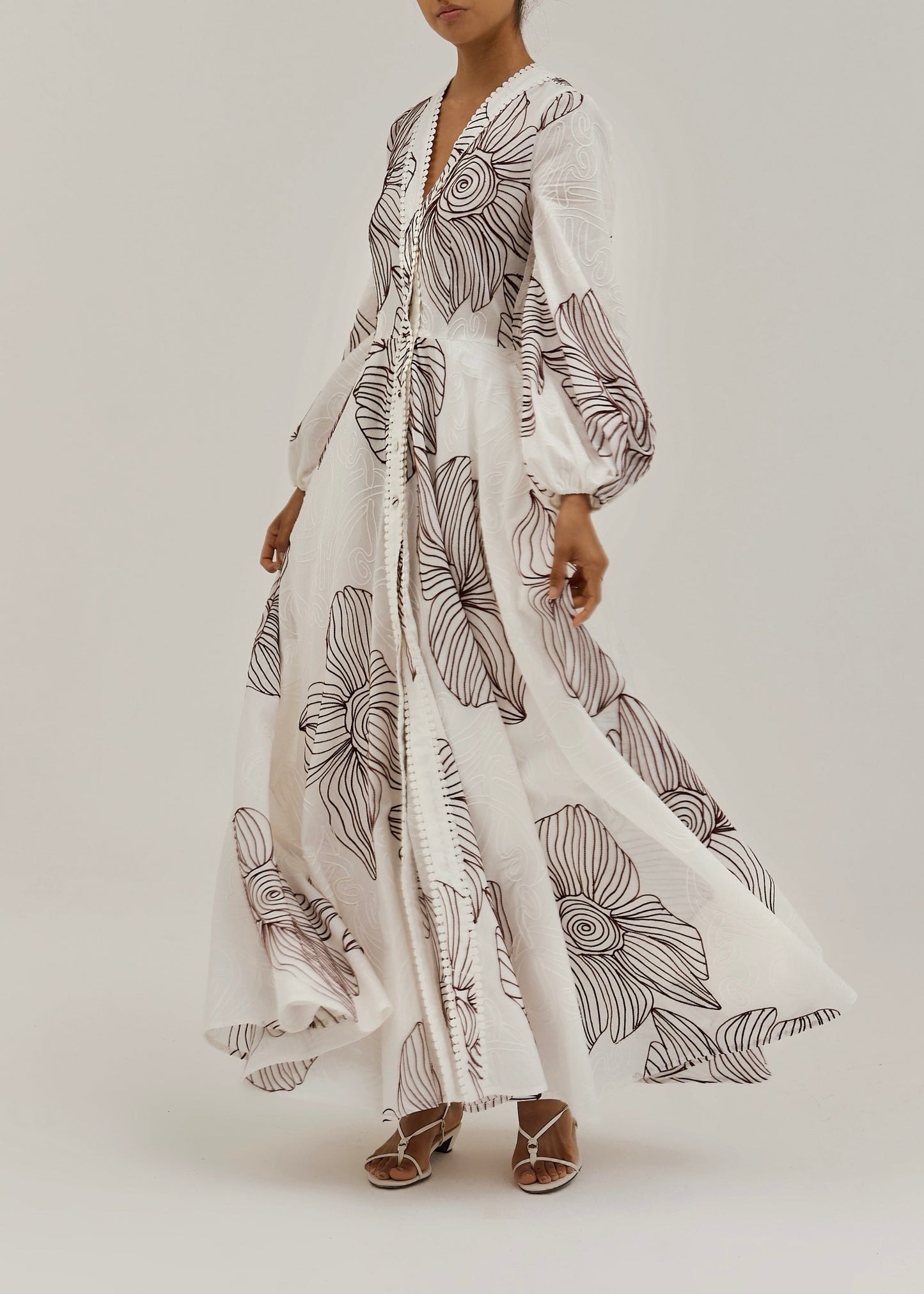Valentina — Vestido Corsé Estampado Floral