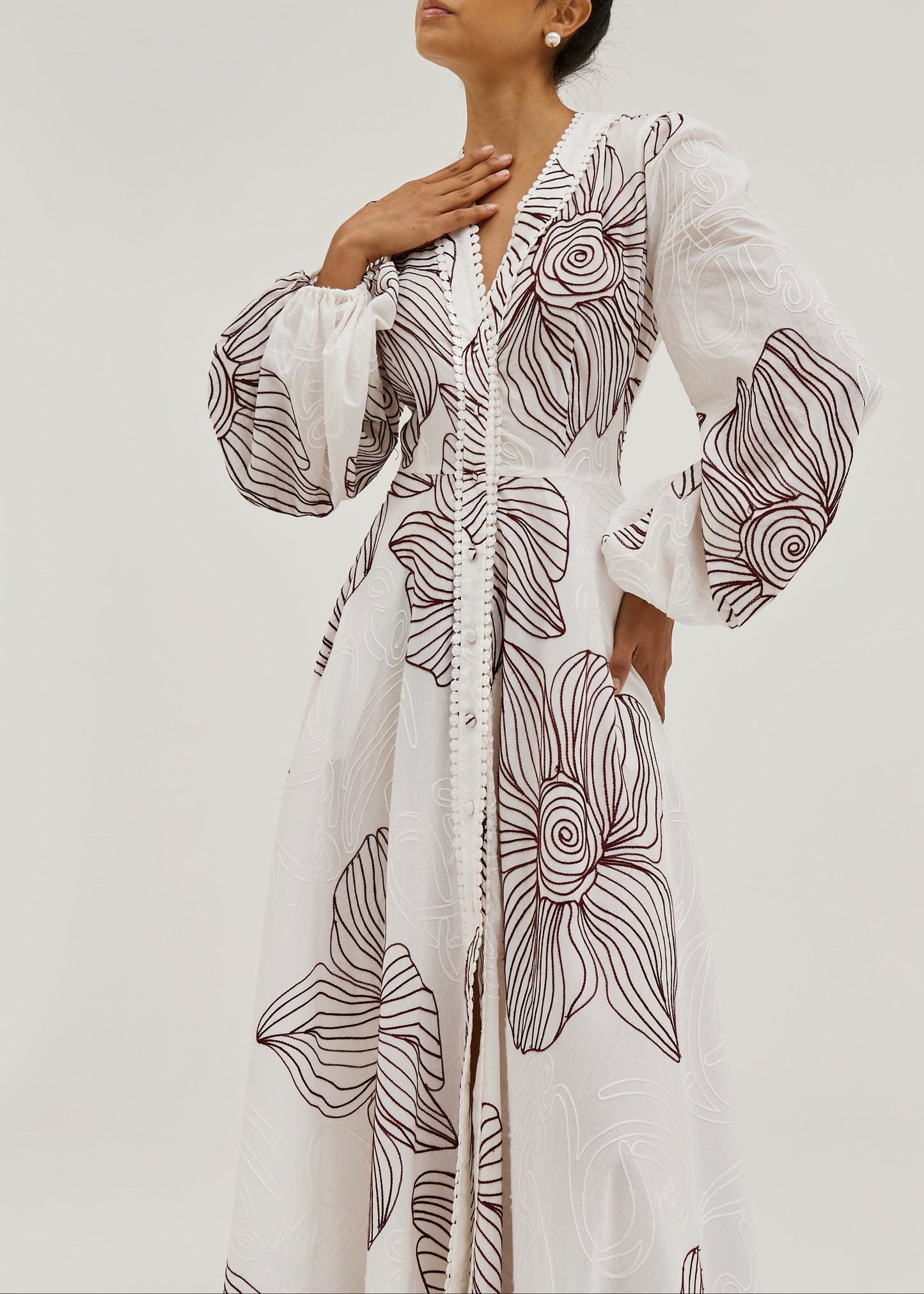 Valentina — Vestido Corsé Estampado Floral