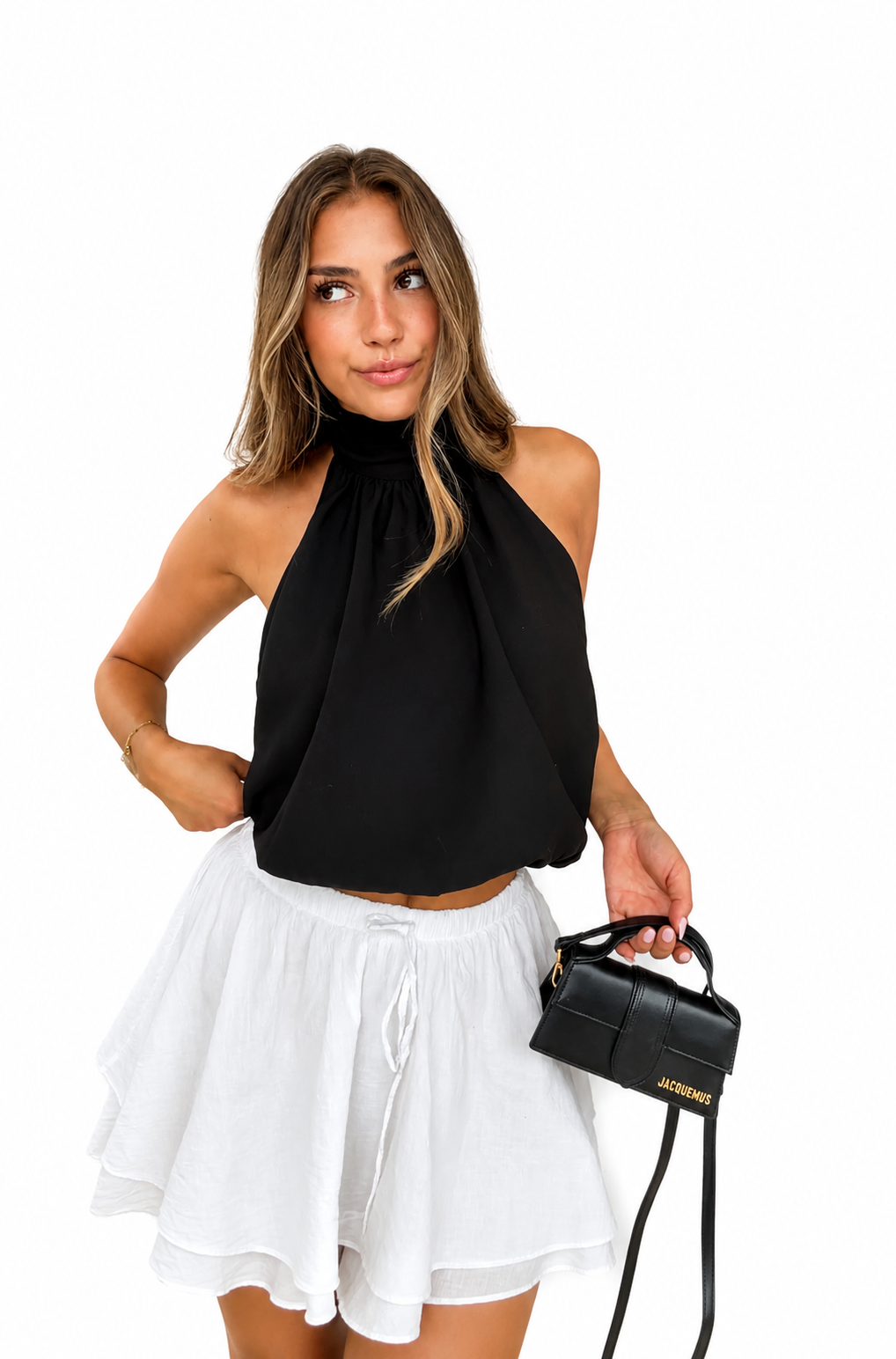 Noa — Top Halter Cuello Alto