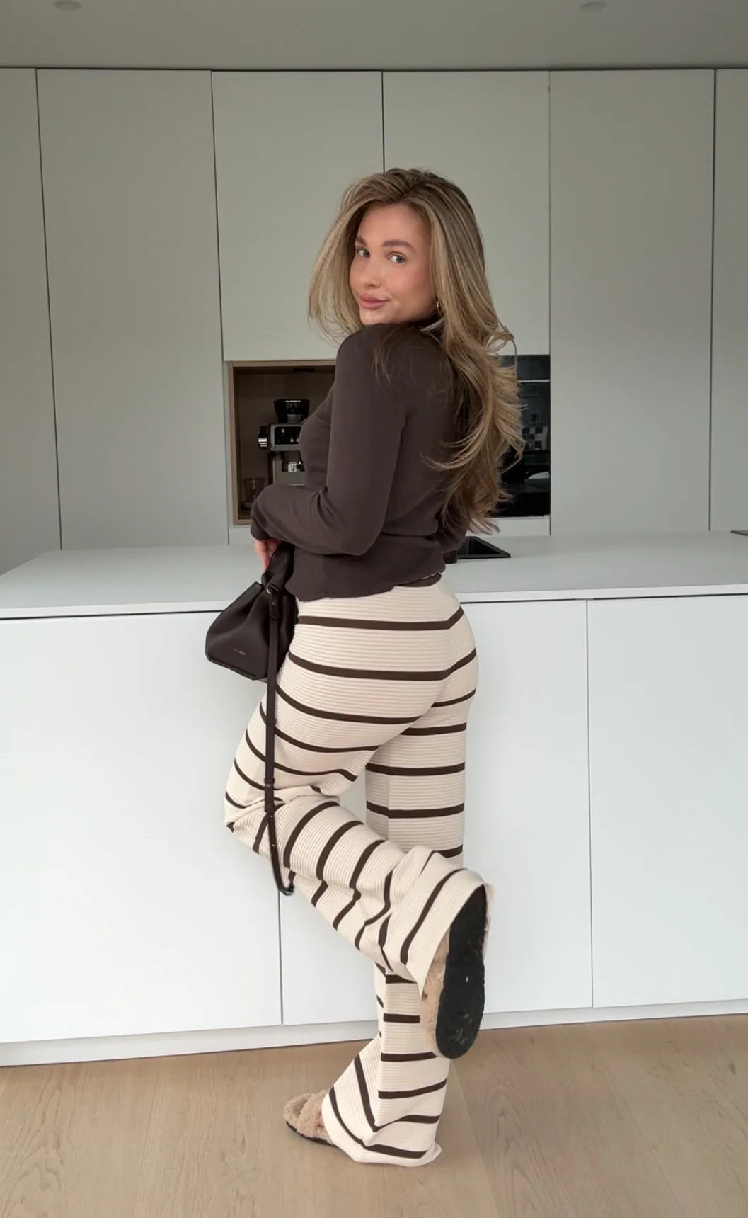Beatriz — Pantalón Rayas Wide Leg