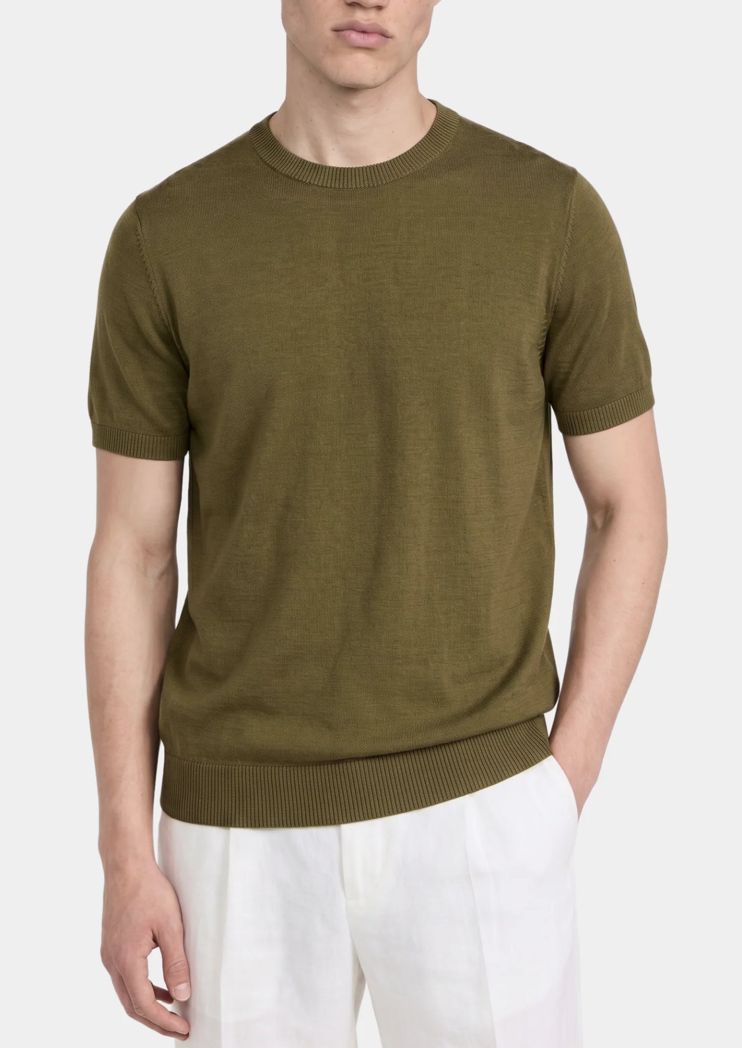 Diego — Camiseta Punto Cuello Redondo