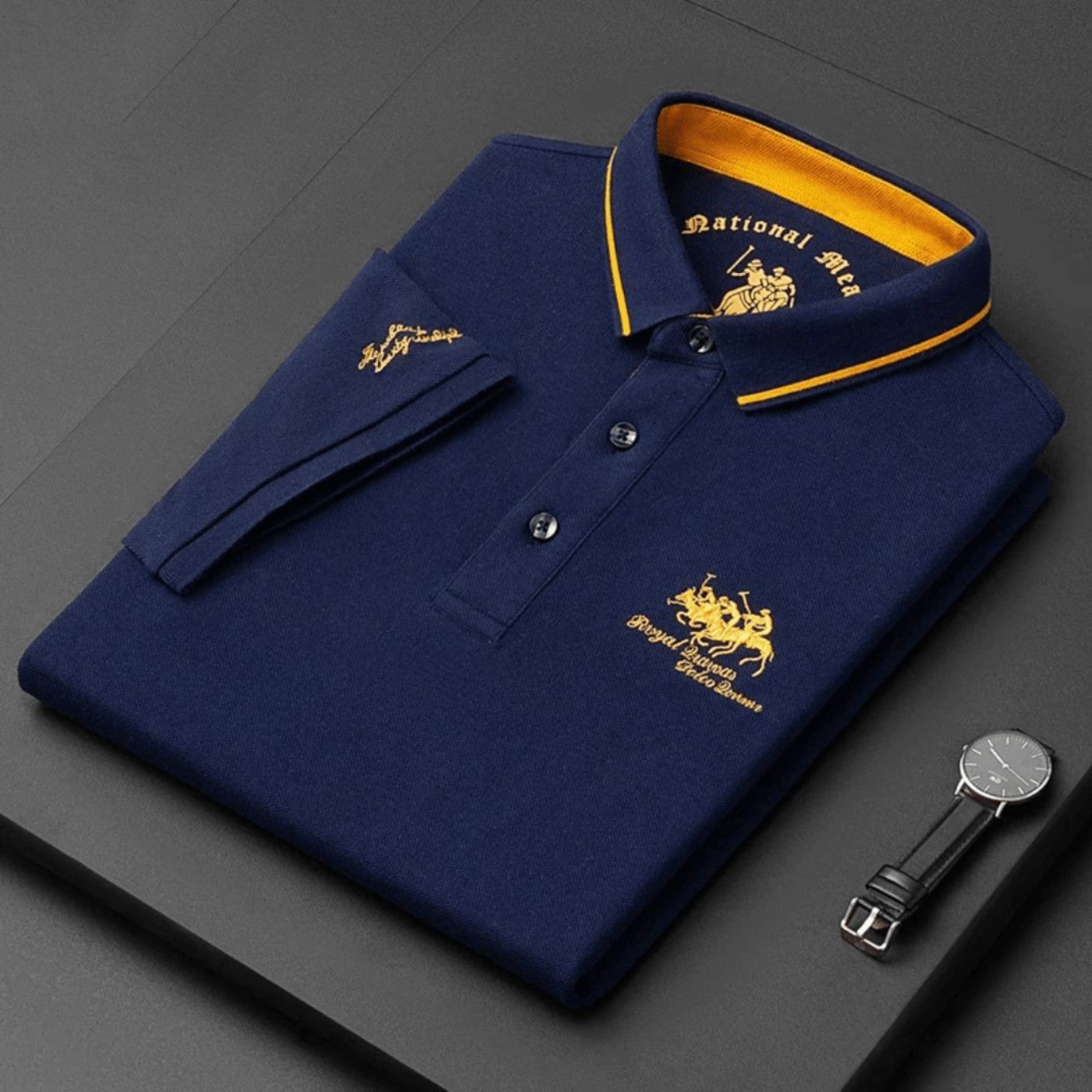 Izan — Polo Cuello Bordado