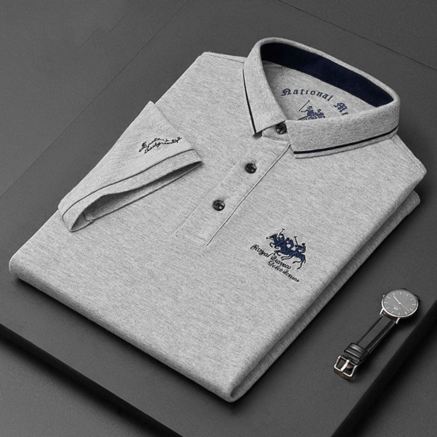 Izan — Polo Cuello Bordado
