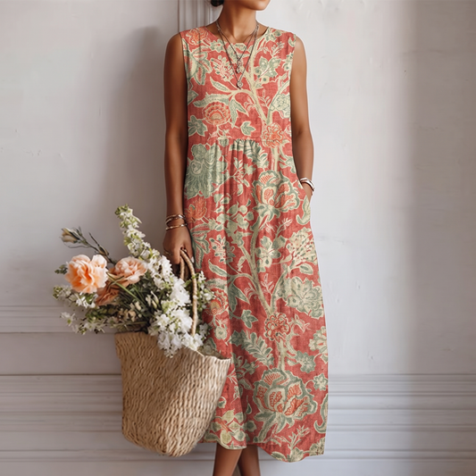 Adele — Vestido Midi Floral