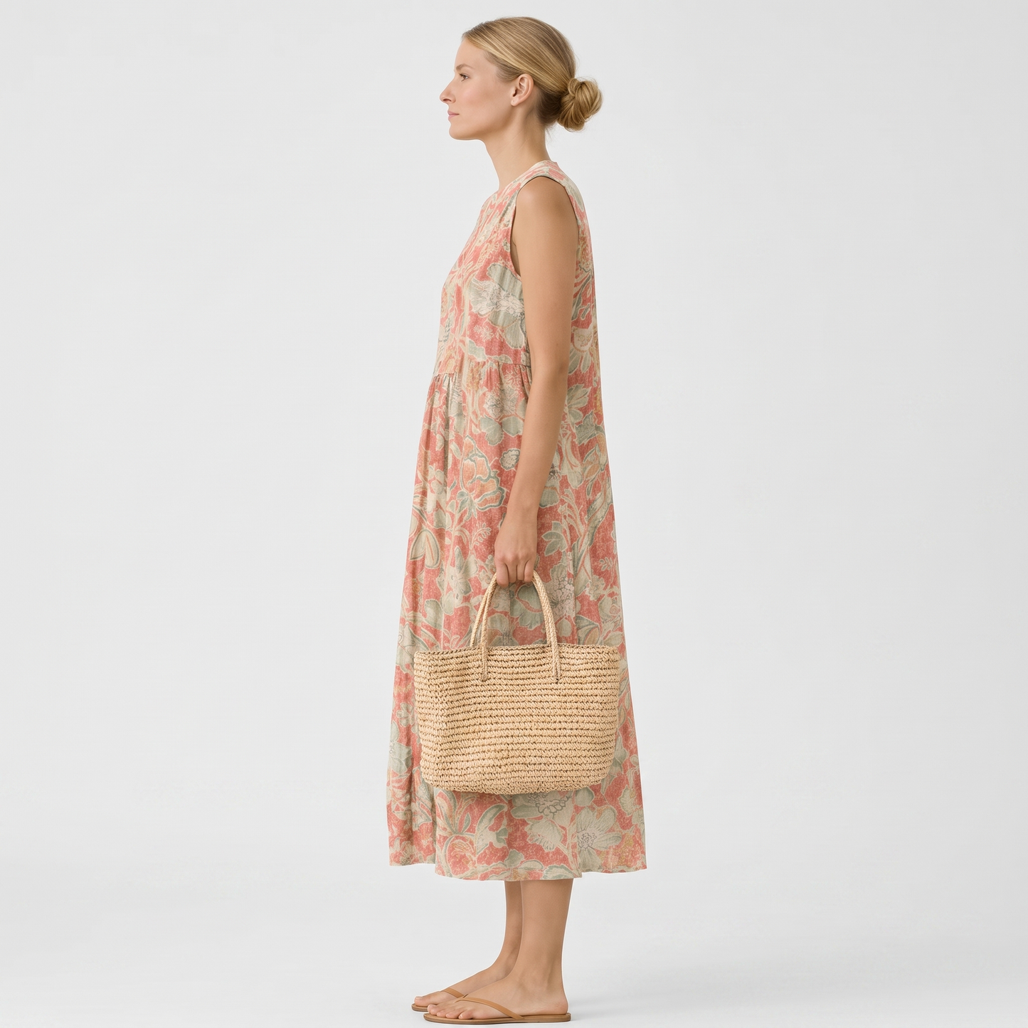 Adele — Vestido Midi Floral