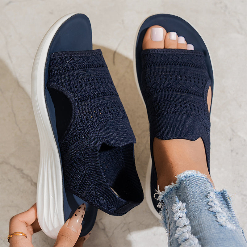 Amanda — Sandalias Plataforma Transpirable
